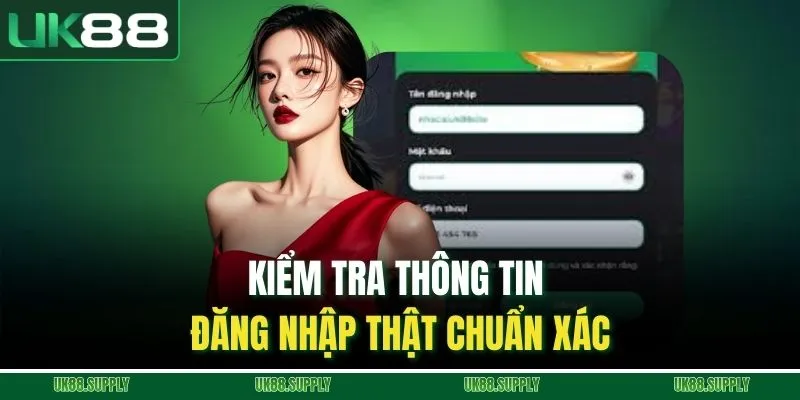 Kiểm tra thông tin đăng nhập thật chuẩn xác